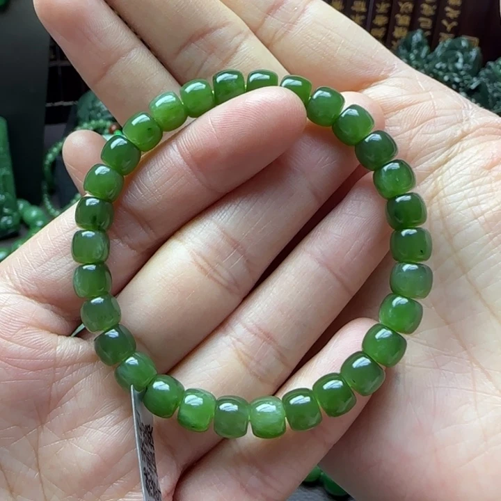 和田玉（碧玉）手串未镶嵌