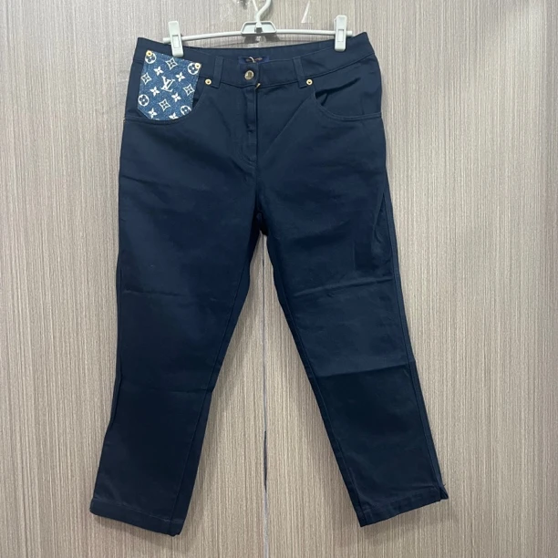 99新 LouisVuitton/路易威登 Lv口袋老花牛仔裤 尺码：42