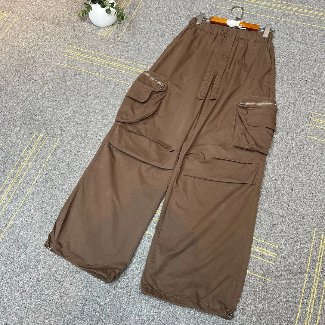 83530  立体口袋工装裤松紧腰休闲裤