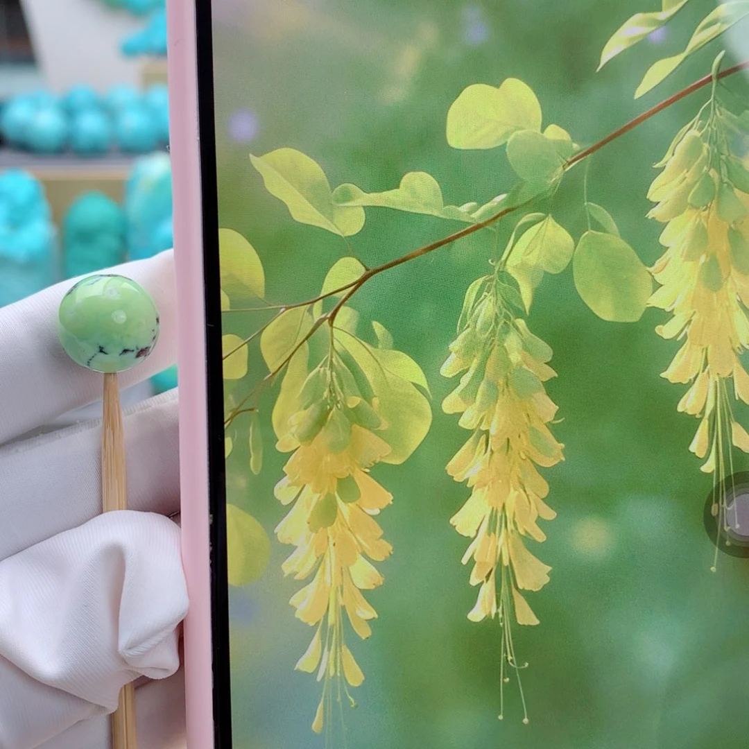 未镶嵌绿松石挂件