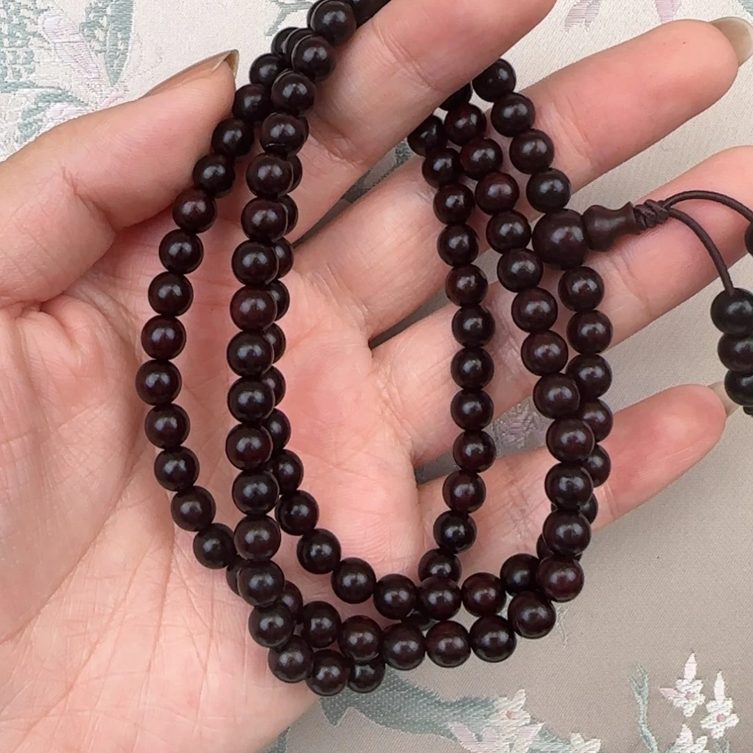 小叶紫檀手串/手链6m 108 n n n n n n n