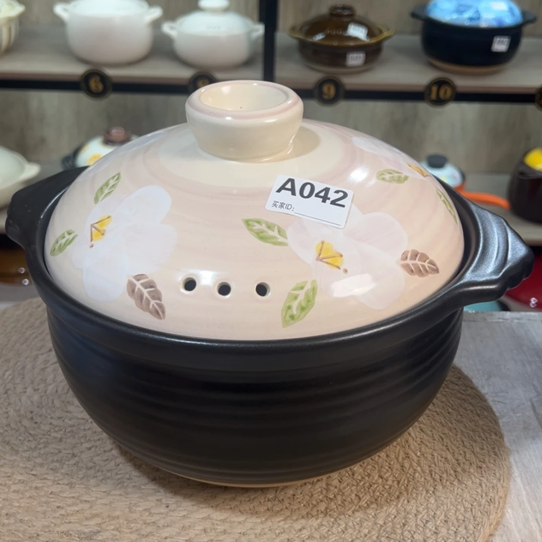 【闪购商品】4升粗陶砂锅微瑕疵品895