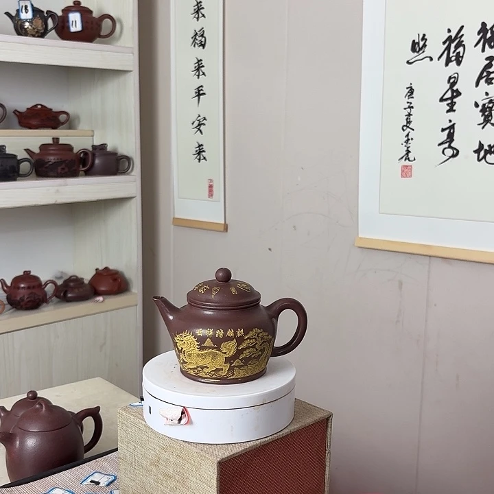 茶壶紫砂宜兴原矿原矿紫砂茶壶300CC