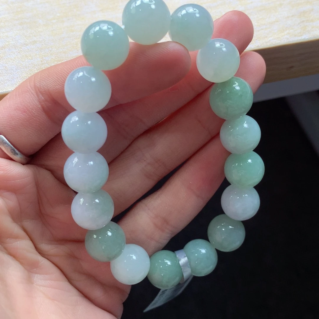 未镶嵌手链翡翠手串