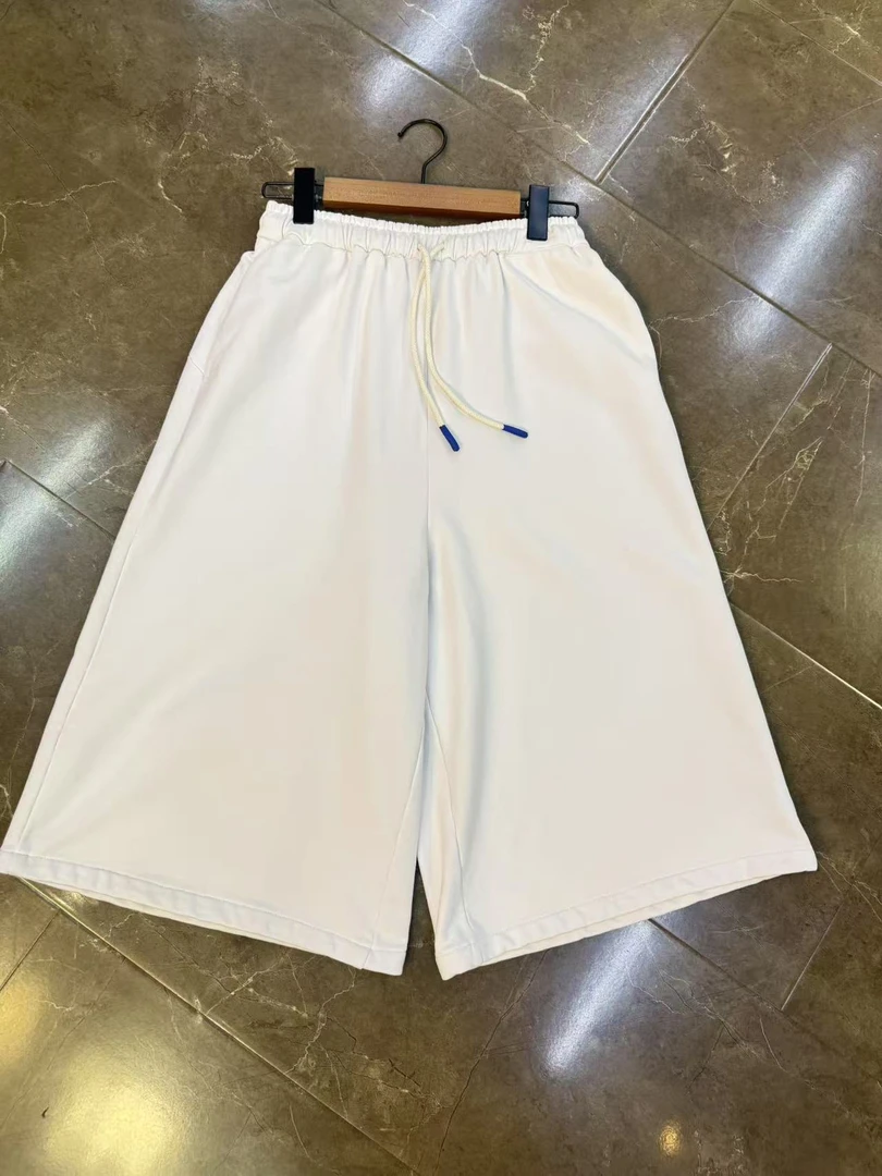 依舍家-纯棉休闲毛圈六分卫裤