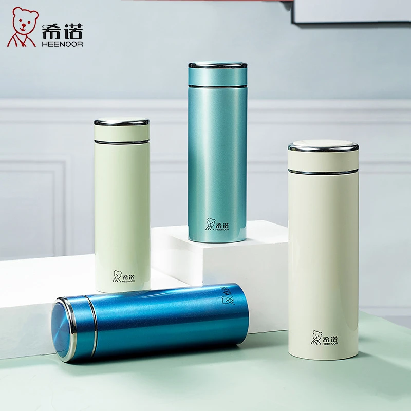 保温杯大容量女士便携车载高档简约泡茶杯小巧茶水杯真空创意潮流