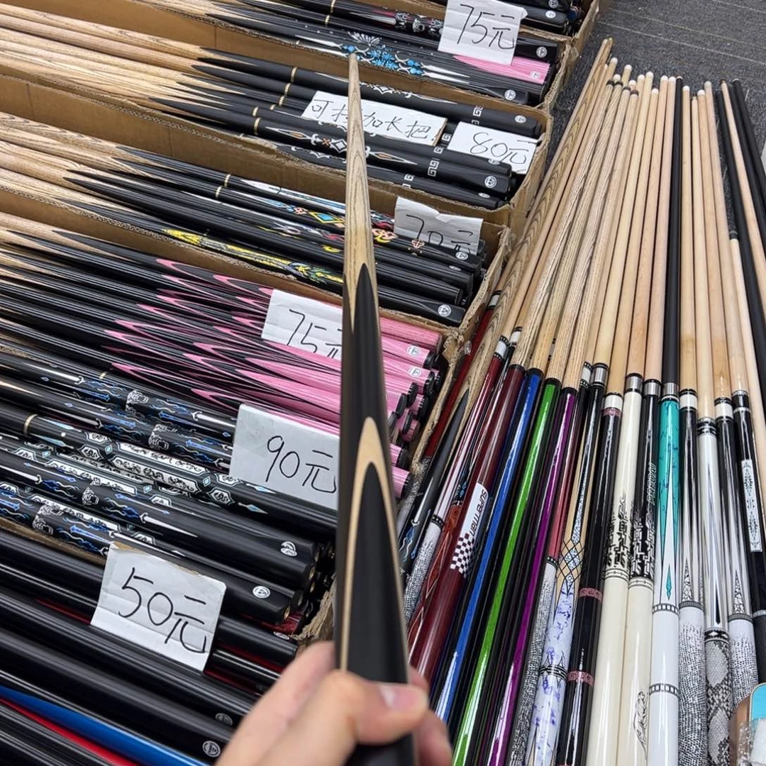 长款白蜡木墨刀通杆中头