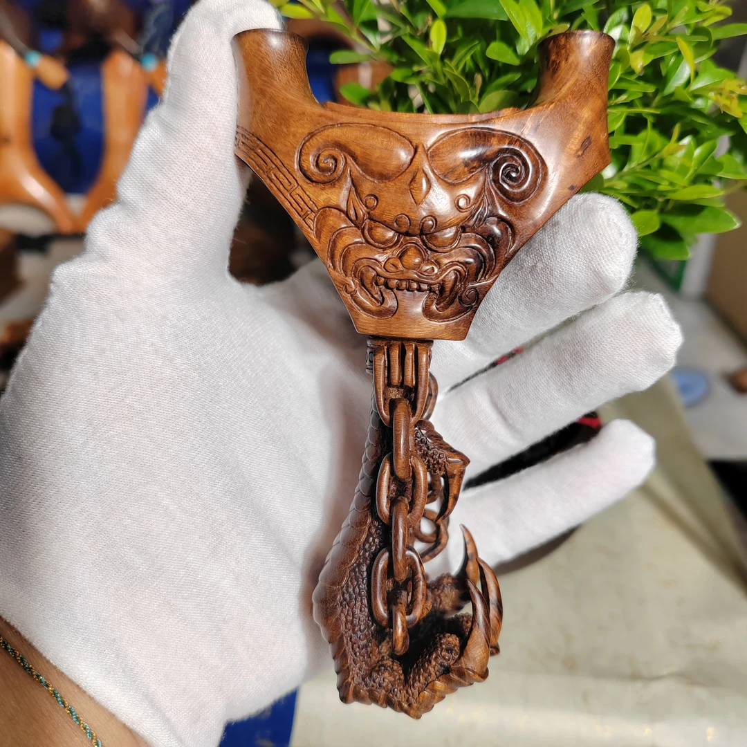 定制款麻利疙瘩雕刻手握乾坤