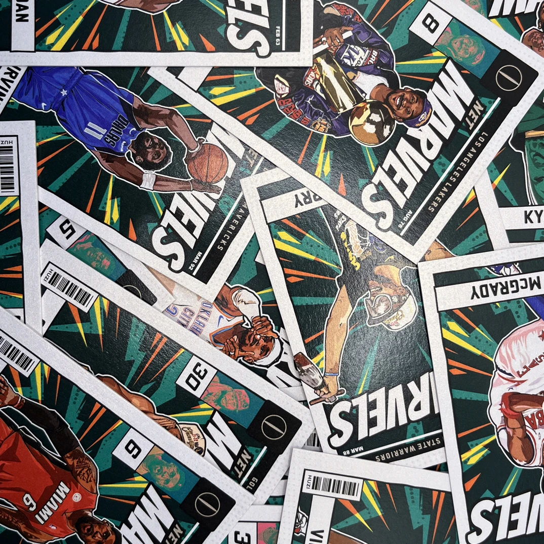 篮球球星卡Donruss系列Net Marvels漫威特卡多款球星可选