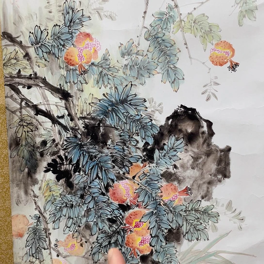 国画老师手笔手绘作品N