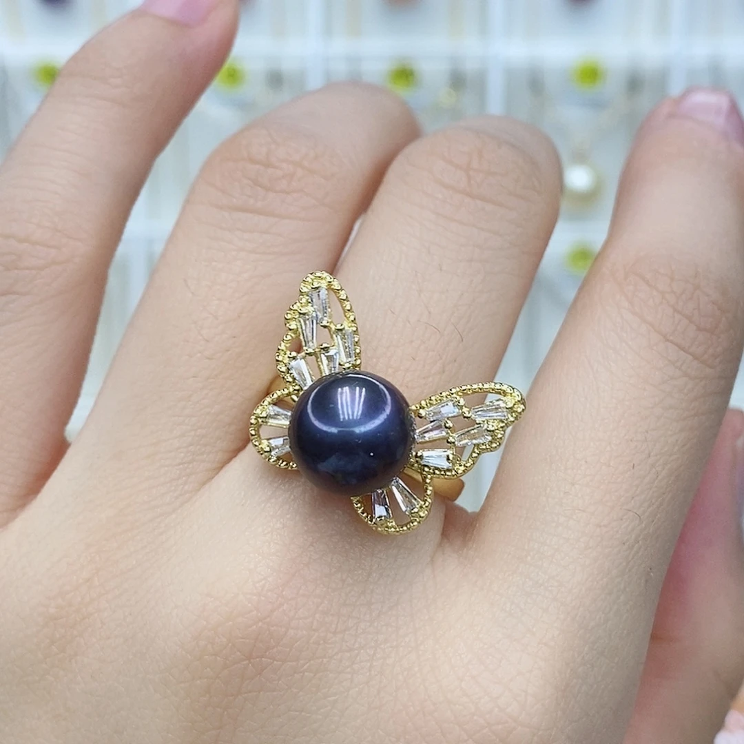 淡水珍珠吊坠(赠链)合金