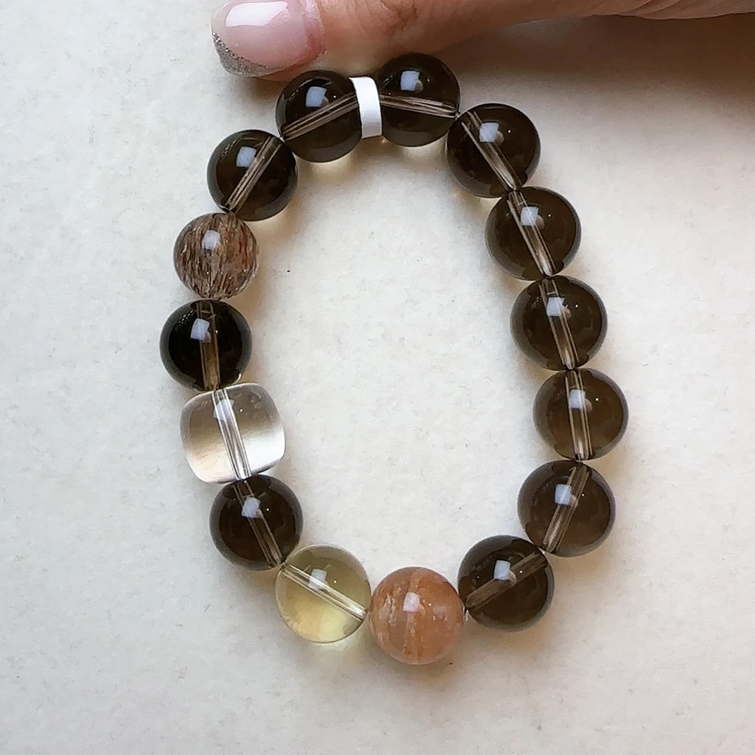 水晶手链未镶嵌蓉*蓉大气上档次