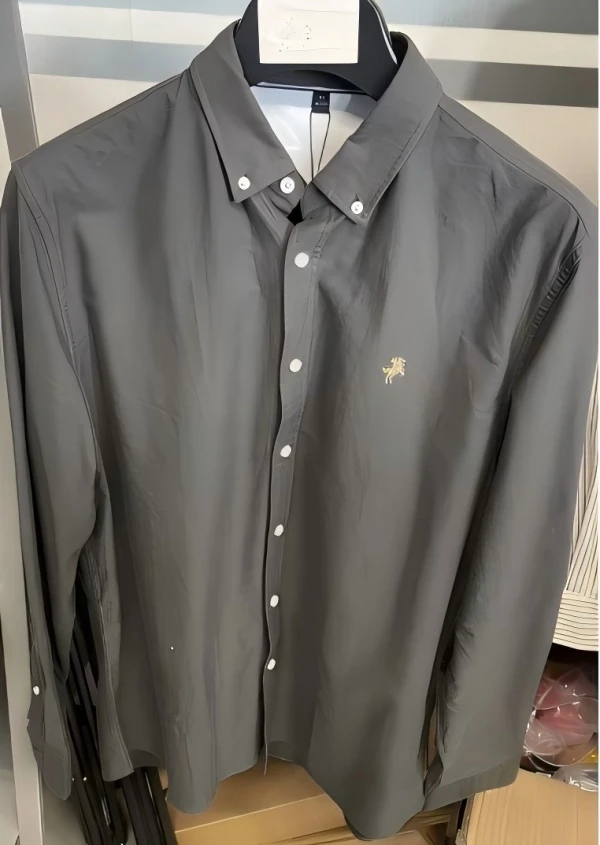 【阿蒙新款】男士纯棉衬衫