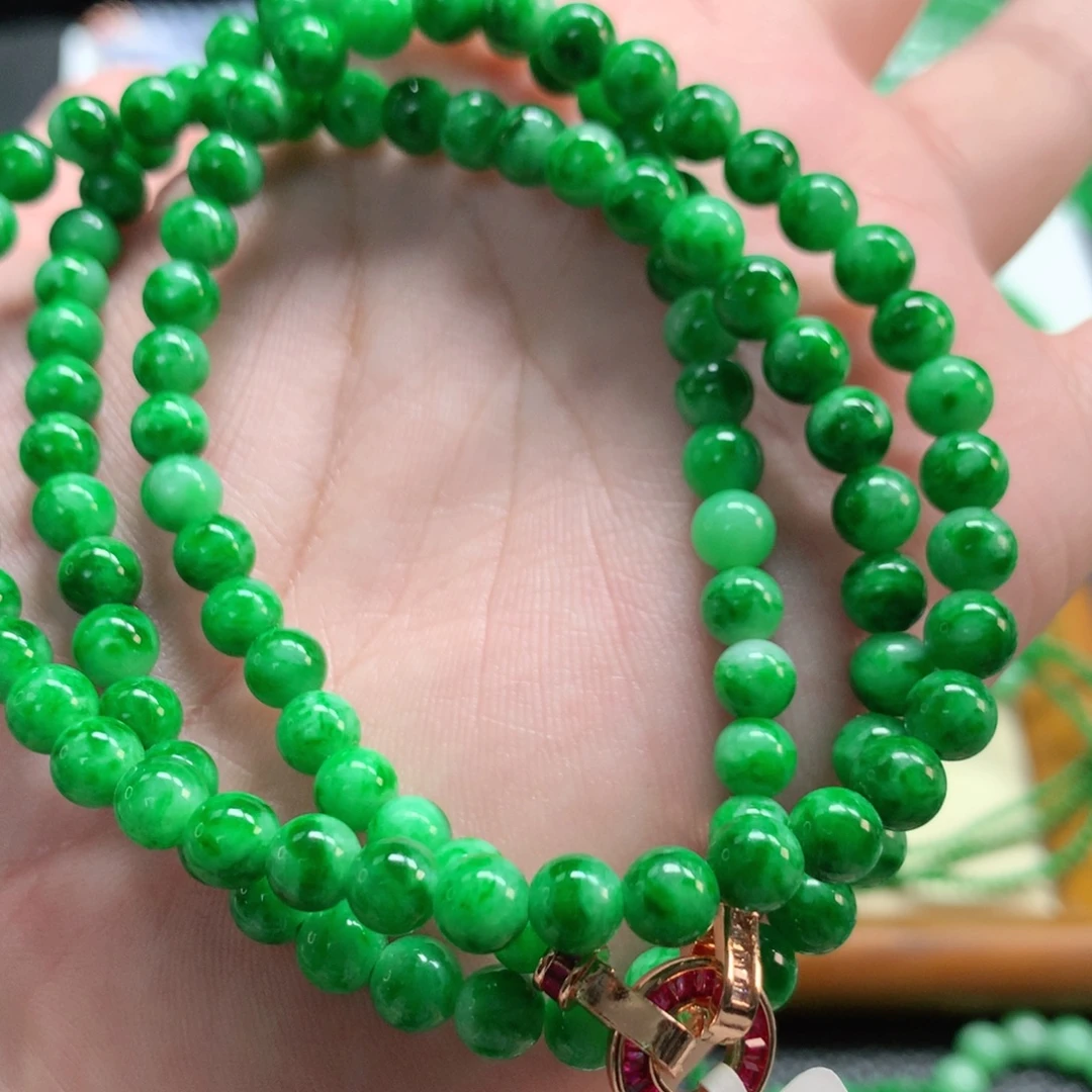 翡翠未镶嵌手链翡翠