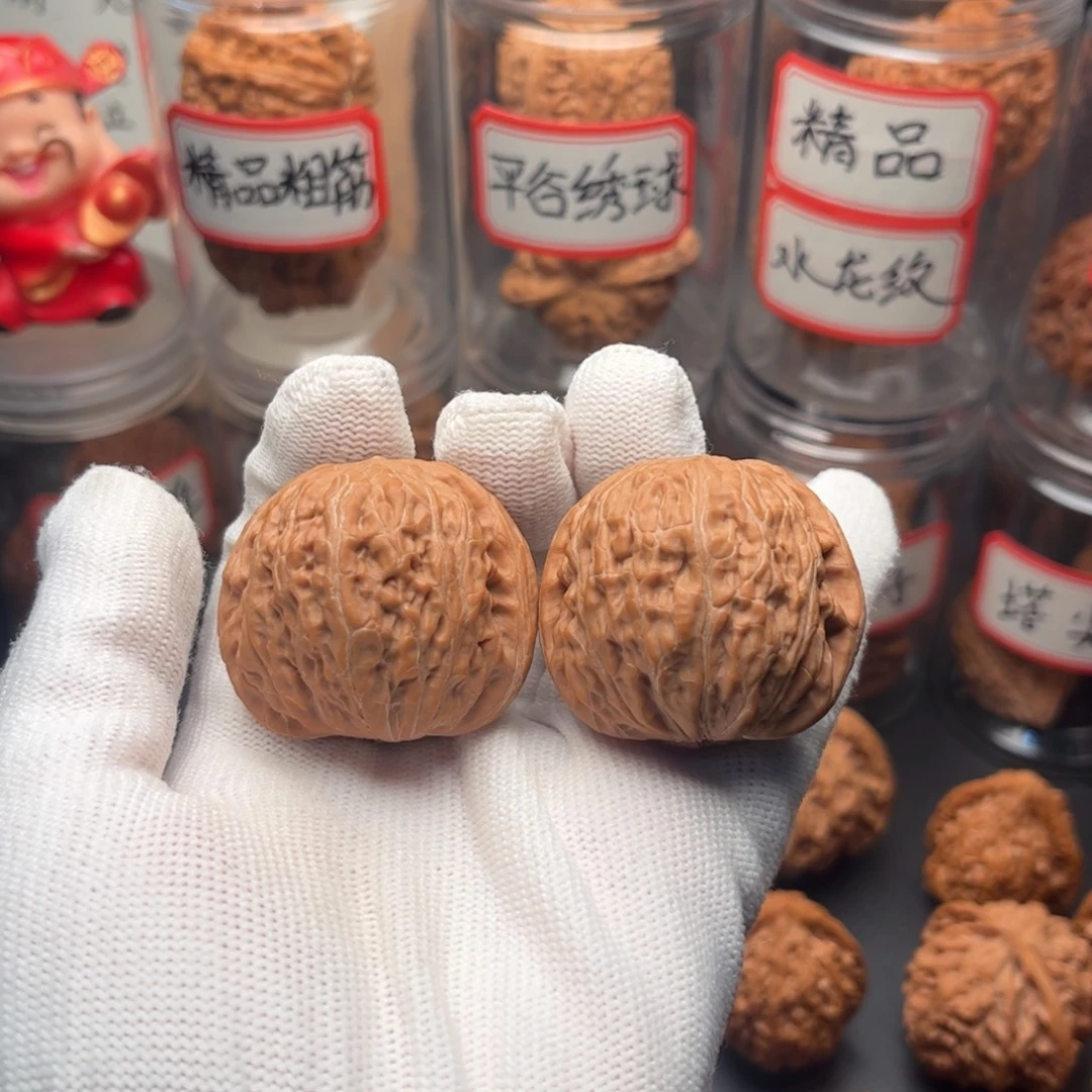 文玩核桃把件40平谷铁锤全品