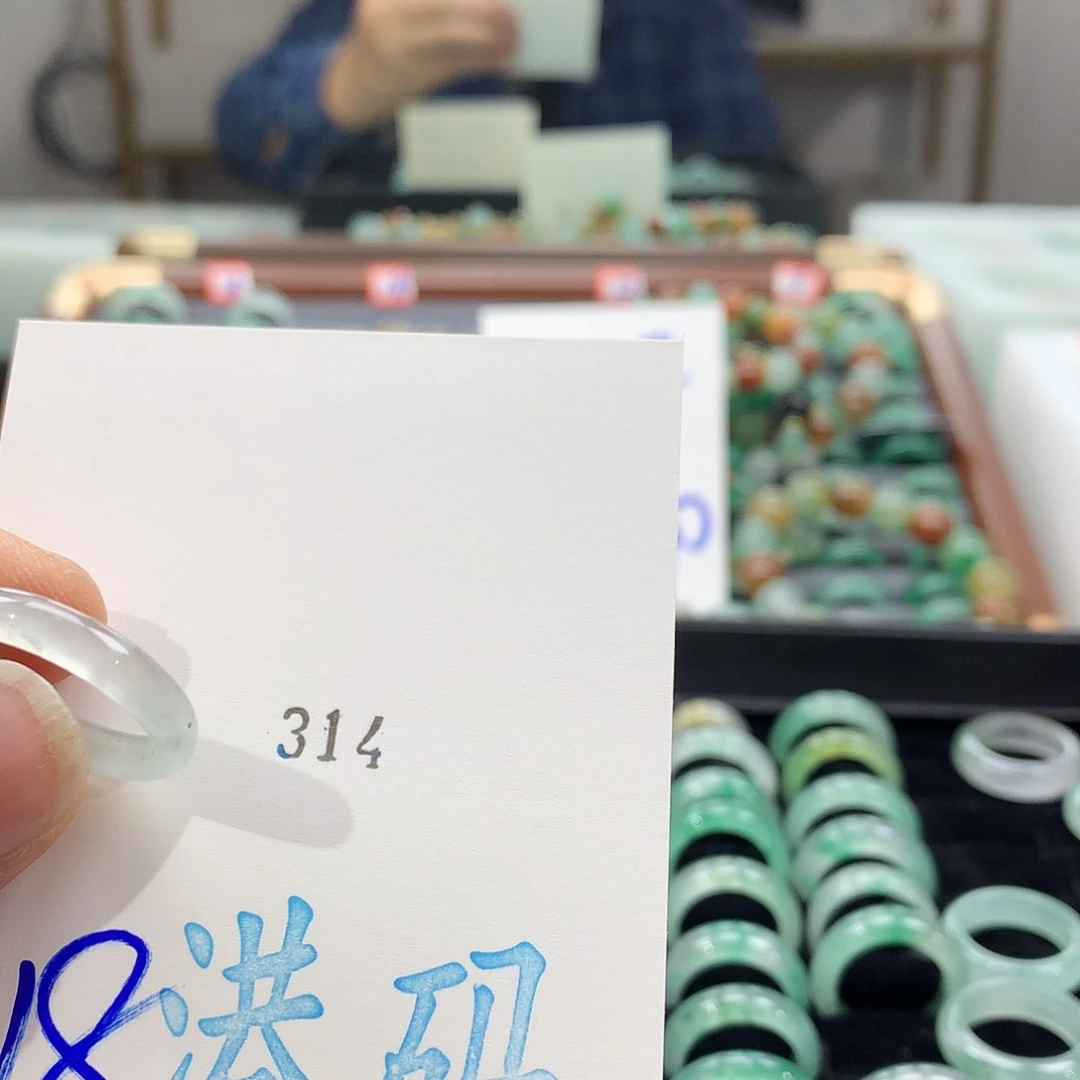 石英质玉未镶嵌戒圈