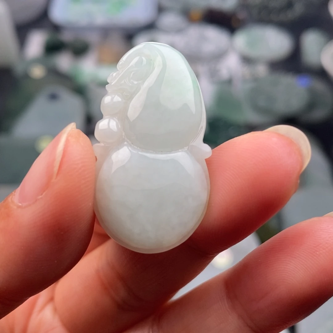 翡翠散珠小葫芦小葫芦翡翠