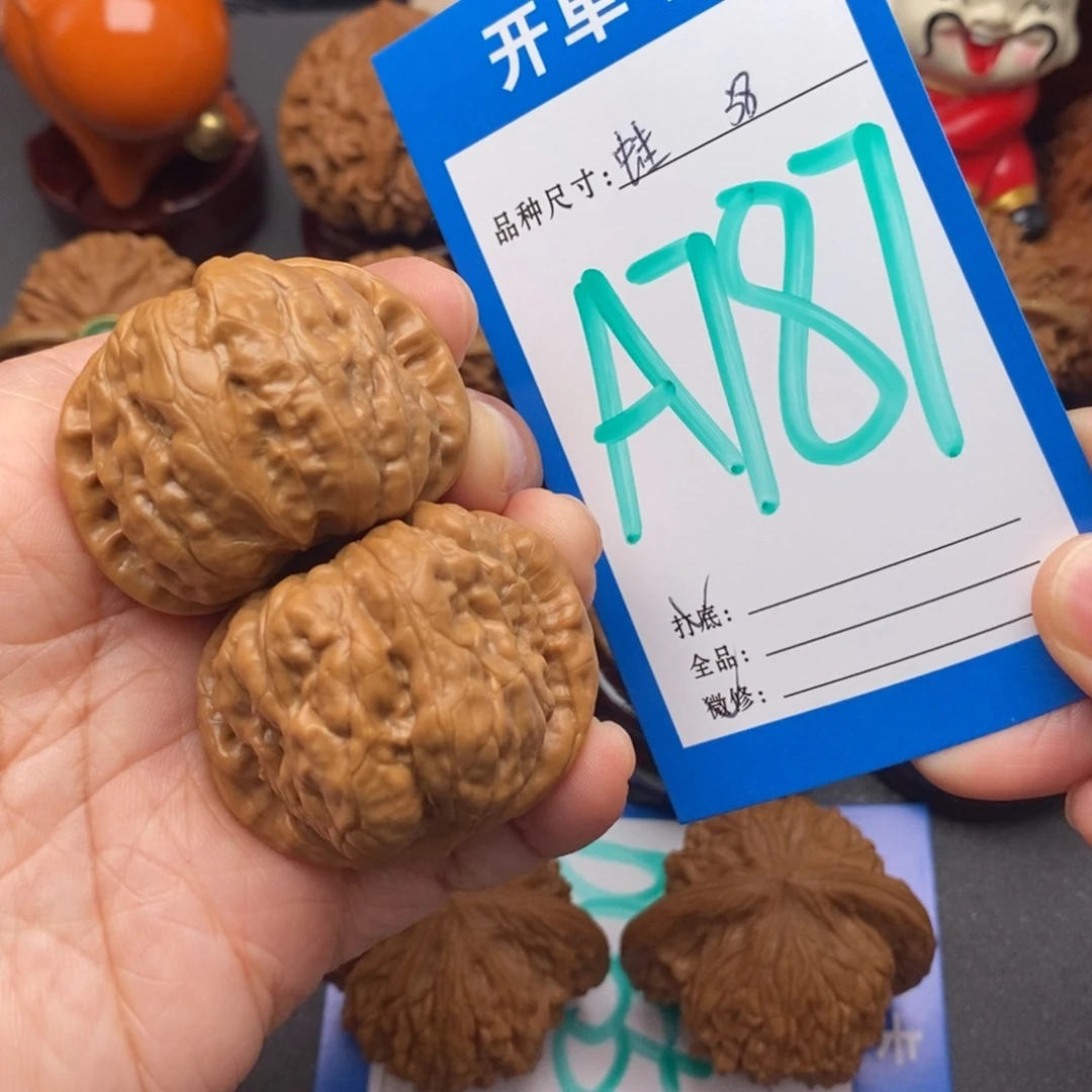 文玩核桃把件38尺肥蛙