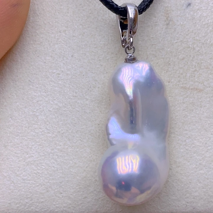 淡水珍珠吊坠(赠链)未镶嵌