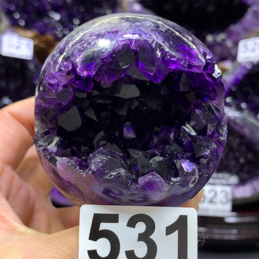 水晶摆件未镶嵌开口笑