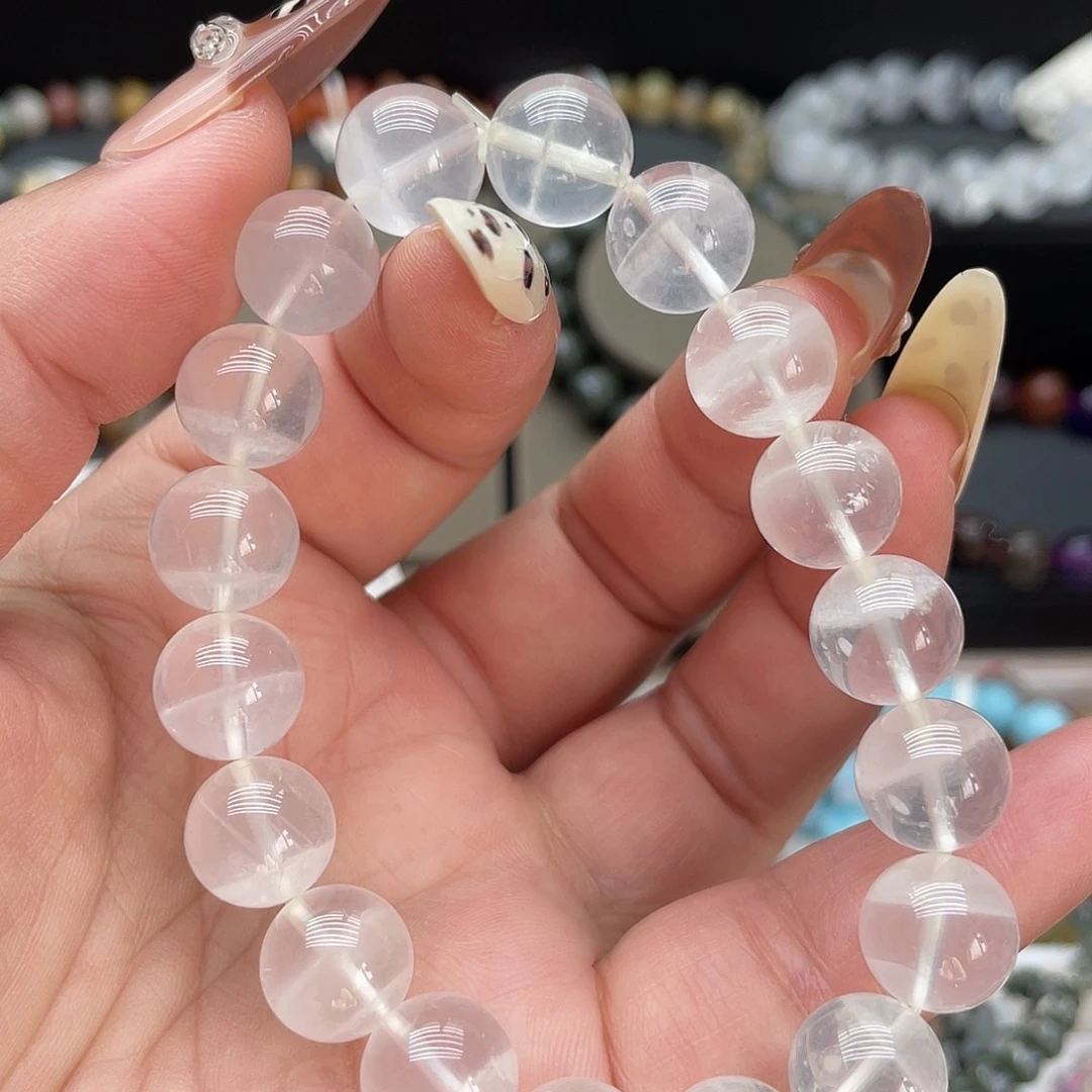 水晶手链未镶嵌天然水晶