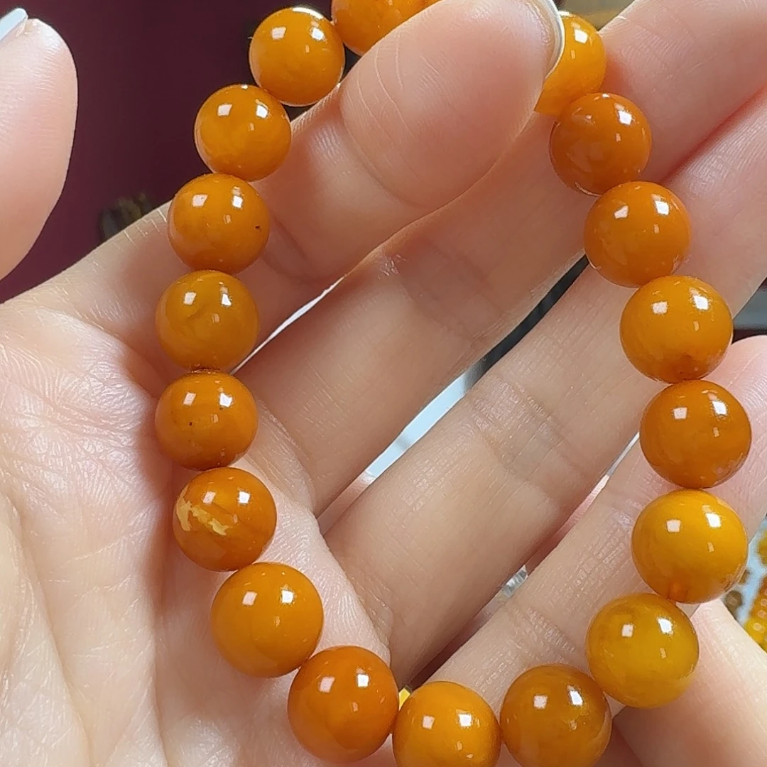 蜜蜡未镶嵌手链手串