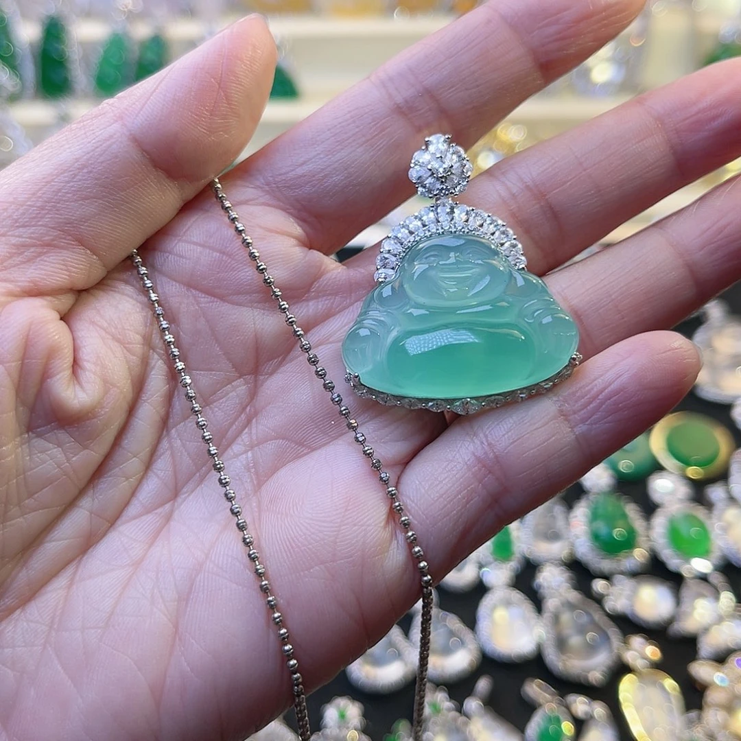 银S925镶嵌颈饰玛瑙/玉髓开****天