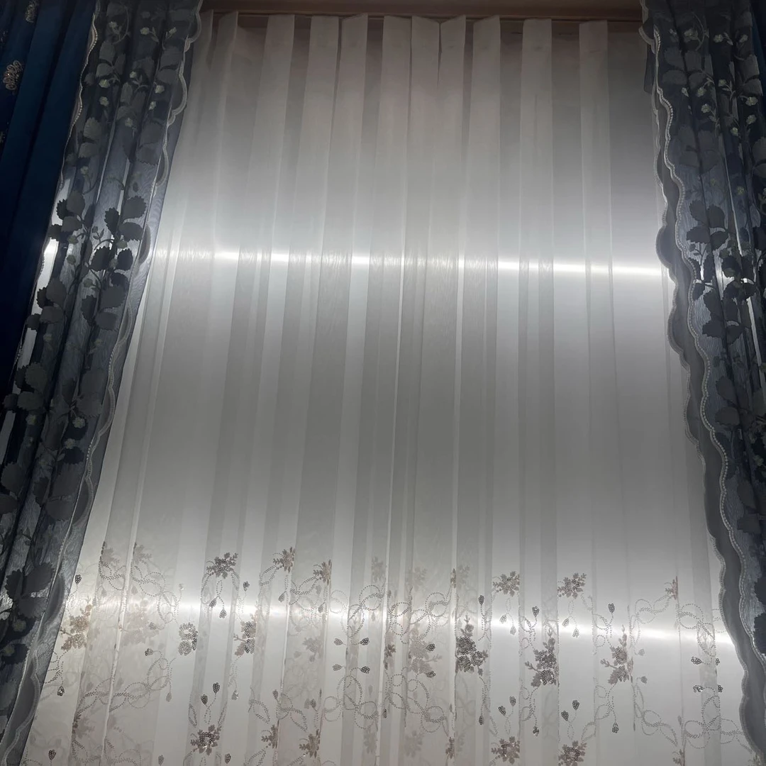 客厅窗帘【客厅窗帘最新款外8.60里7米】