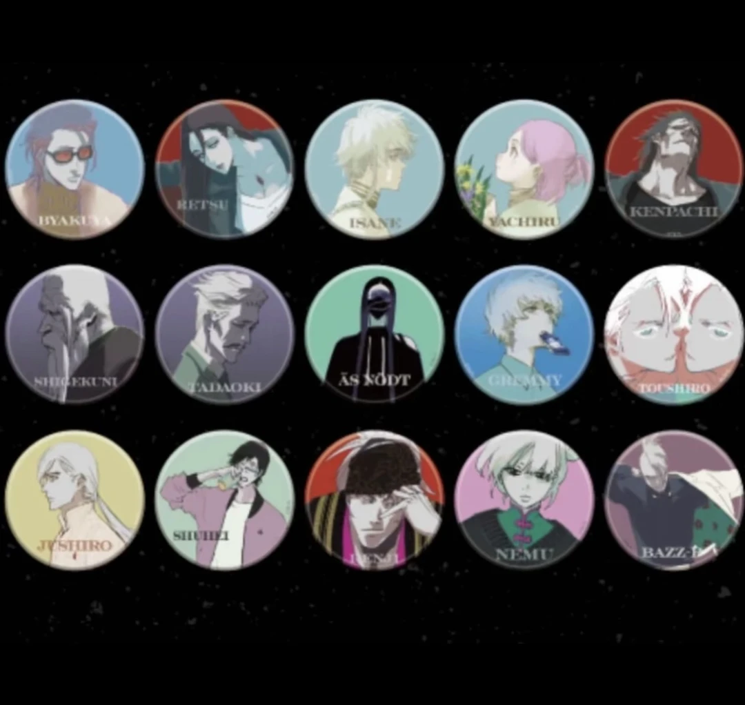 【死神BLEACH】世界展 潮服disco系列吧唧 厚蛋烧代拆