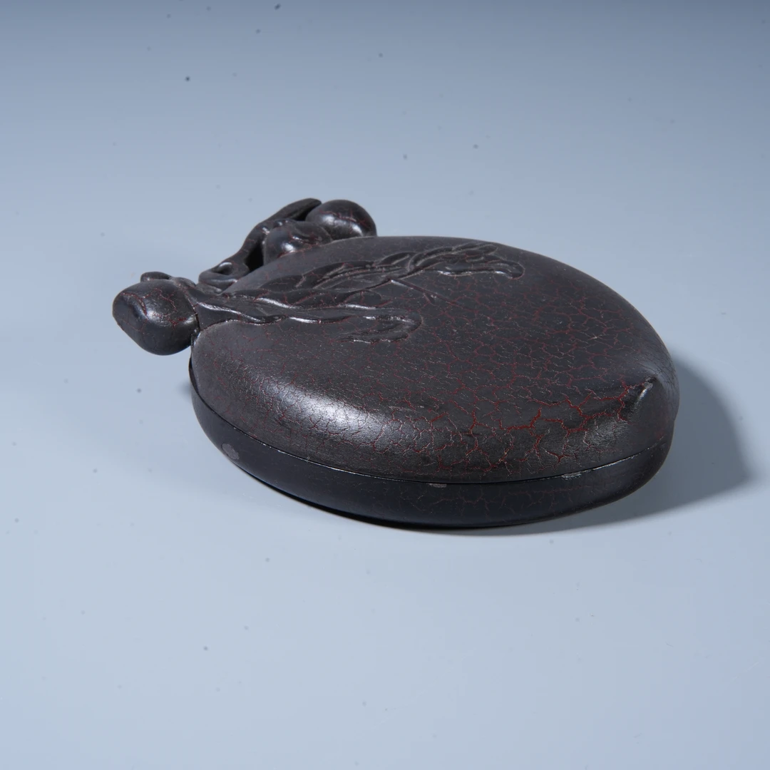 Tgz28 清代 砚台带盖盒