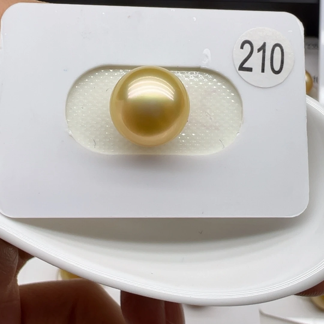 金珠裸珠11+mm未镶嵌海水珍珠