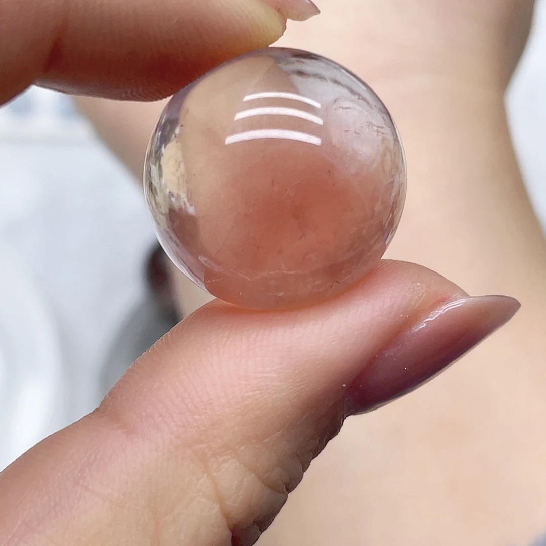 水晶兔毛圆珠20.8mm未镶嵌郑*猫