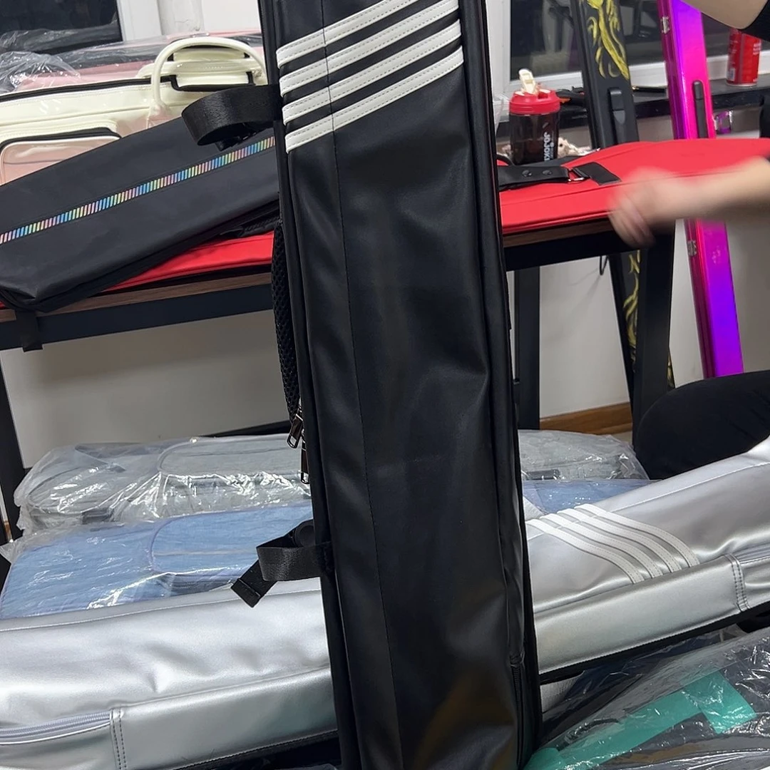 木八孔杆包黑色单肩背