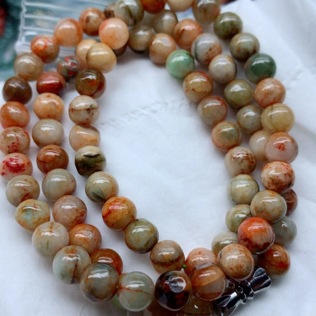 翡翠颈饰未镶嵌手串