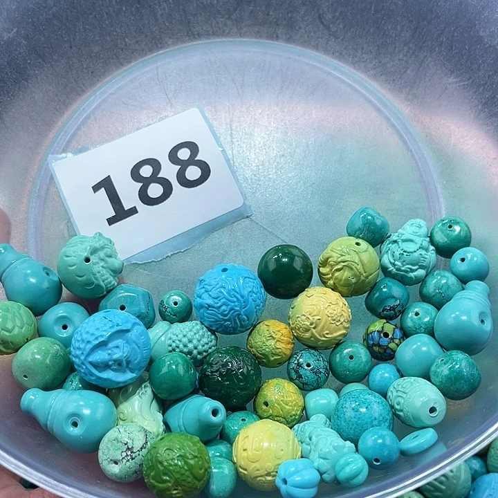 未镶嵌菱锰矿珠宝半成品