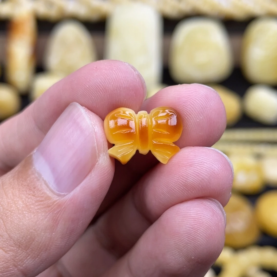 裸石琥珀未镶嵌琥珀蜜蜡