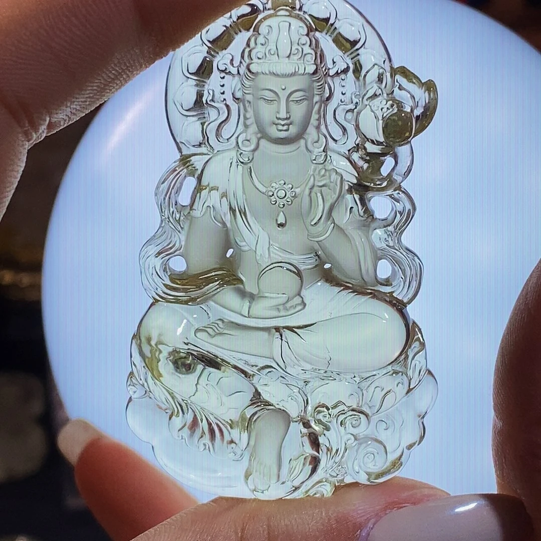 五***哥颈饰水晶未镶嵌吊坠