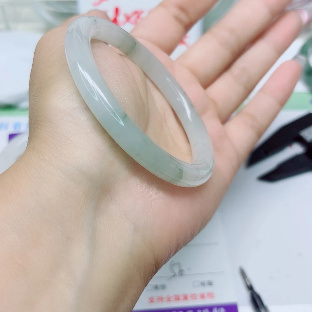 未镶嵌手镯石英质玉51/555657