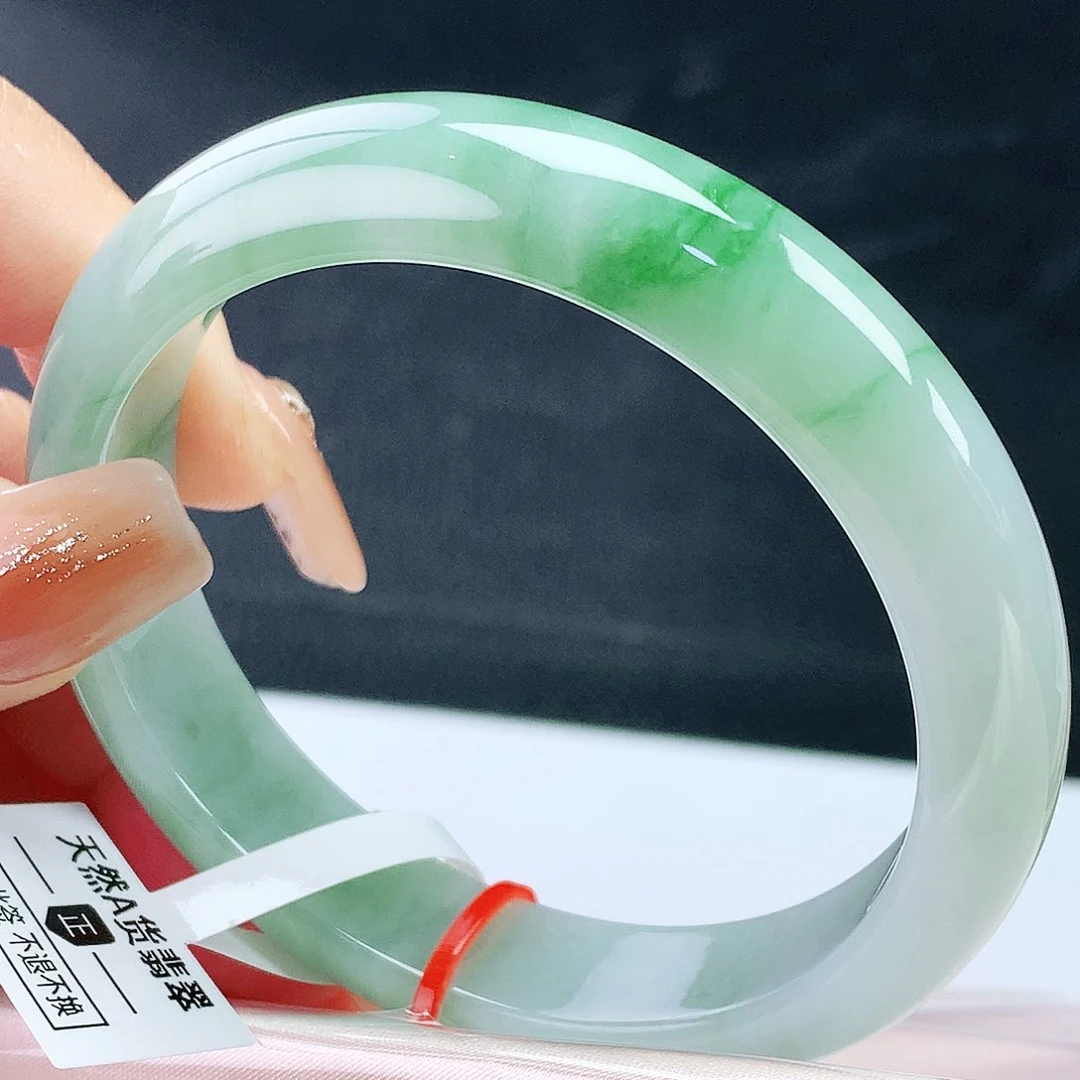 未镶嵌手镯翡翠56圈