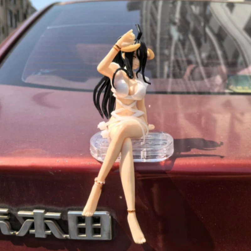 有趣汽车尾雅儿贝德手办挂件车外人玩偶装饰摆件卡扣防水可拆娃娃