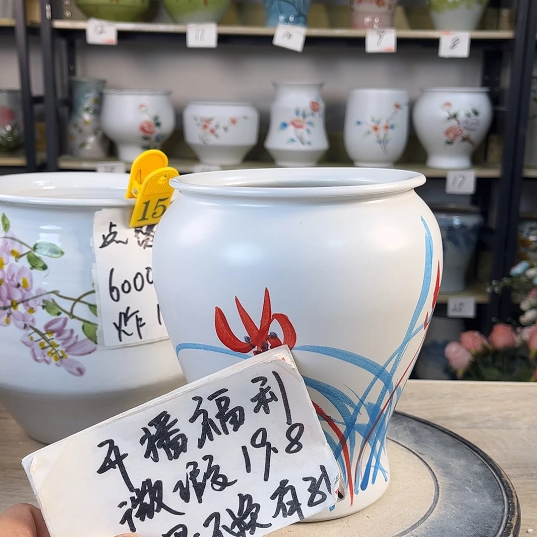 罐1xc景德镇陶瓷花盆