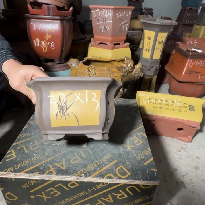 紫砂花盆紫砂花盆