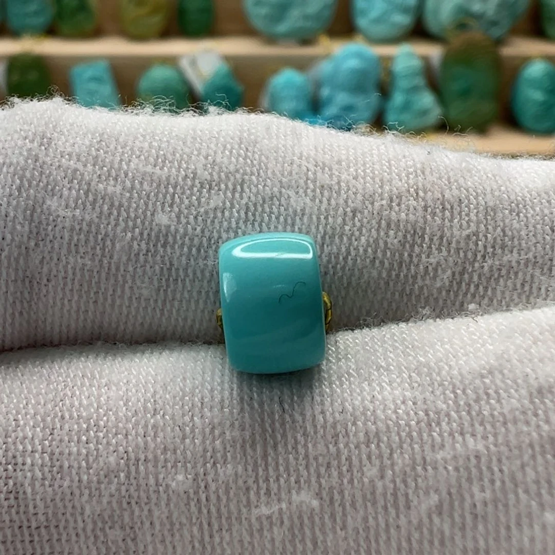 未镶嵌绿松石直切珠8mm