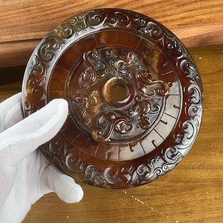 用***）和田玉未镶嵌挂件