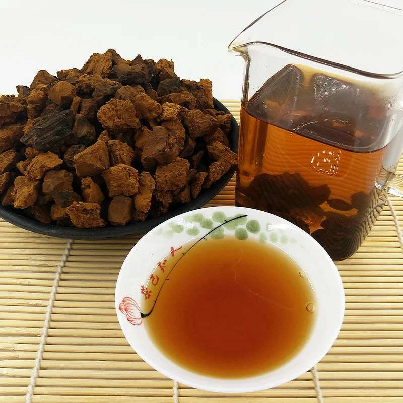高山特产 山货桦树茸甄选切块桦褐孔菌净重半斤煮水泡水可搭枸杞