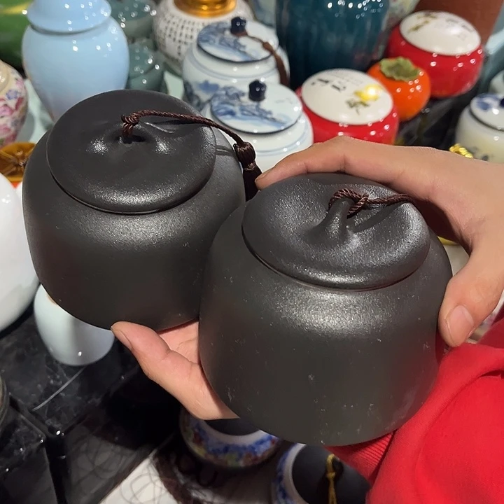 罐润鹏陶瓷精选高端陶瓷茶叶罐