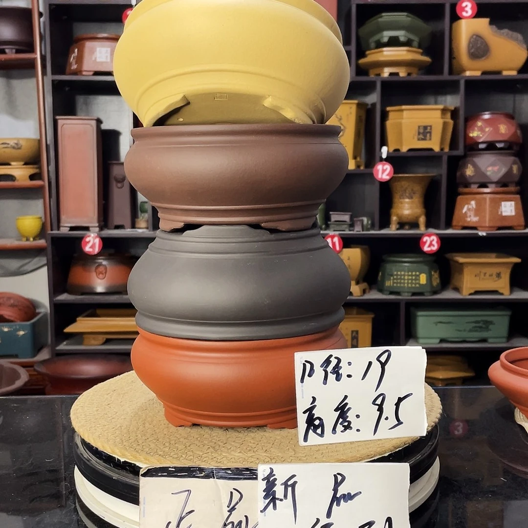 D-盆尚好紫砂花盆