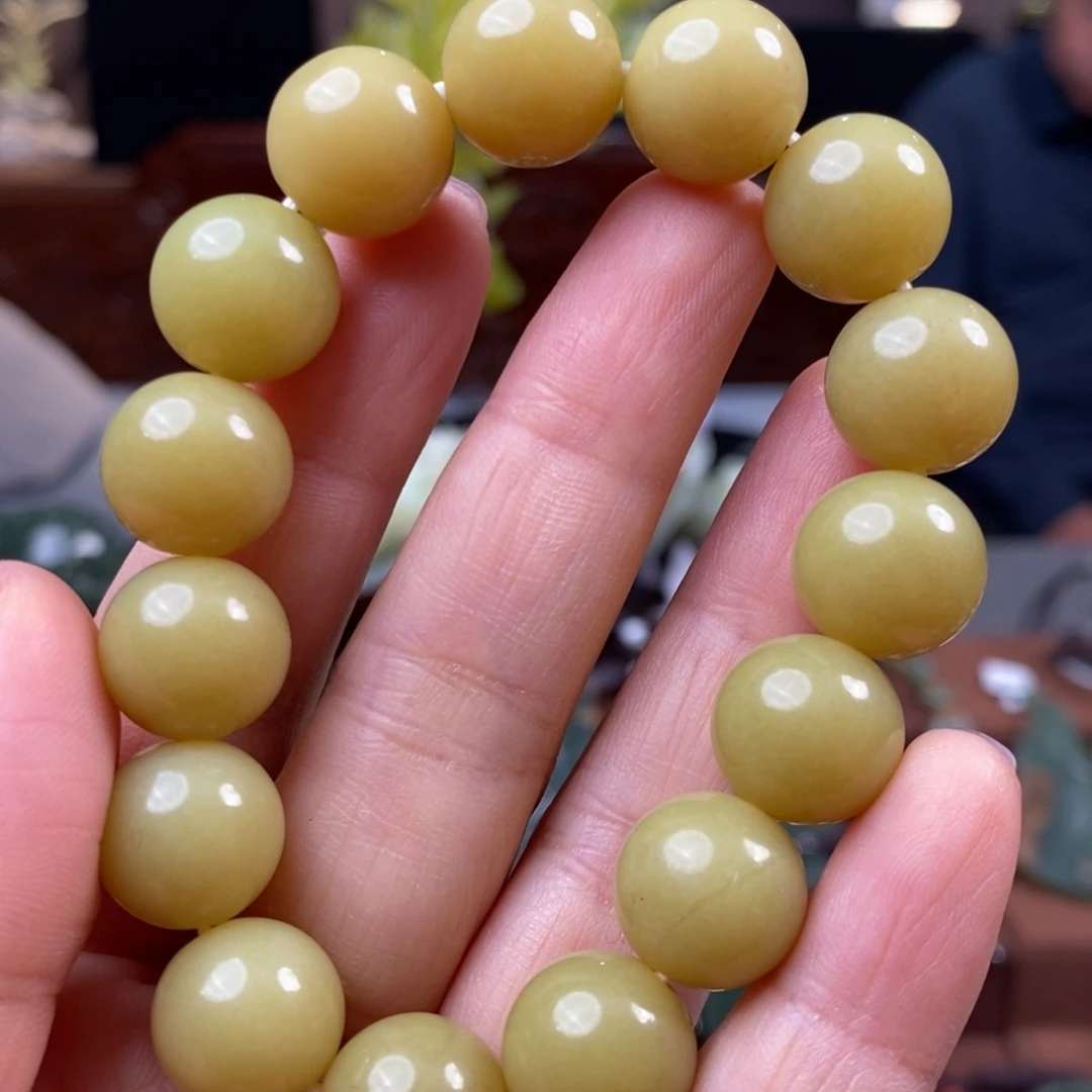 蛇纹石玉未镶嵌手串