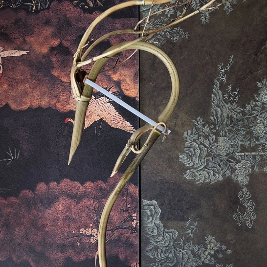 文玩玉竹，原创设计龙挂香