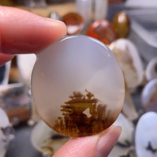 玛瑙/玉髓吊坠(不含链)未镶嵌